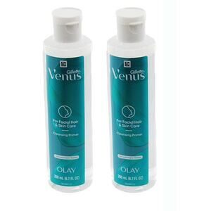 Primer for Dermaplaning Preparation by Gillette Venus For‎ Facial Hair 6.7 fl oz